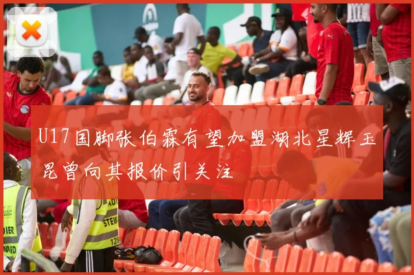 U17国脚张伯霖有望加盟湖北星辉玉昆曾向其报价引关注